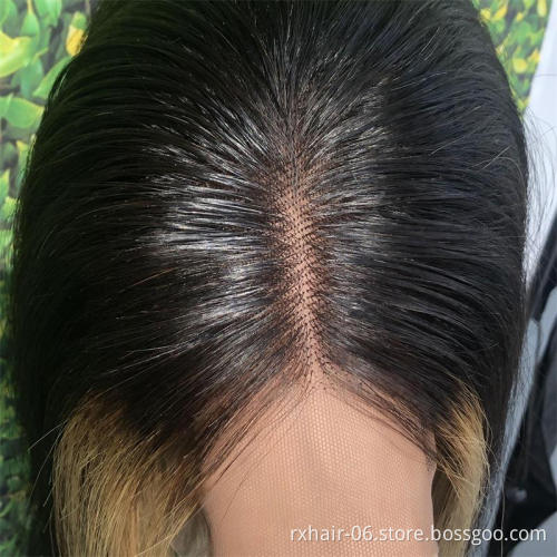 ISEE 2021 New Arrival Pre Plucked Transparent Swiss Silk Base Lace Frontal Closure Human Hair Wigs Easy For Wear